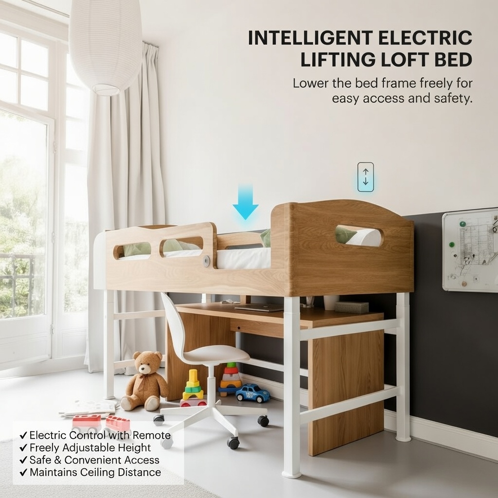 iBed - Electric Height Adjustment 電動升降床架