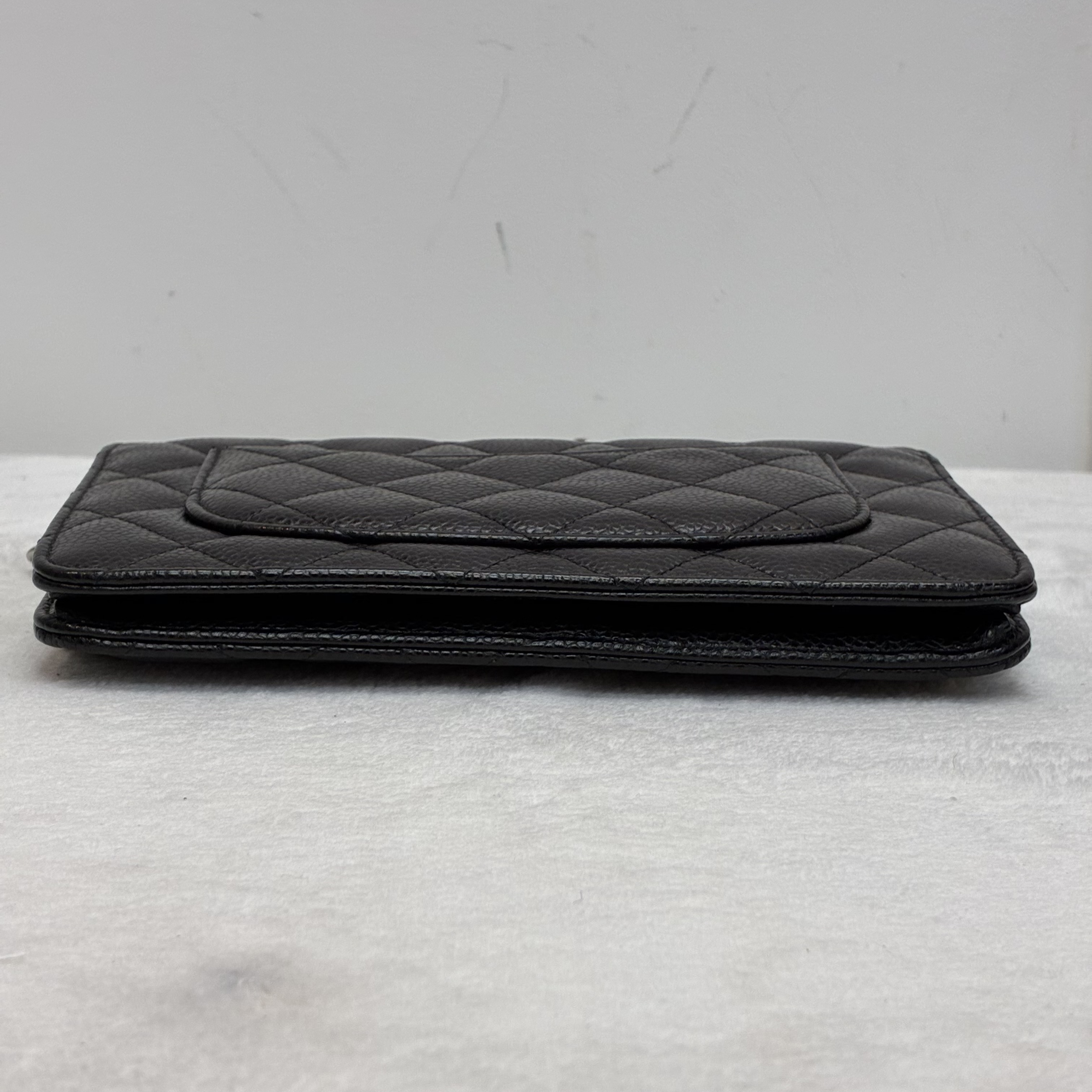 Chanel WOC 荔枝紋牛皮黑色經典🖤