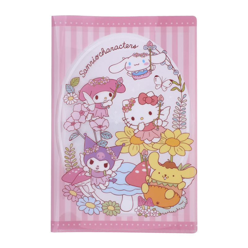 Mix Characters F4 PP Folding File PP面 F4 雙摺快勞
