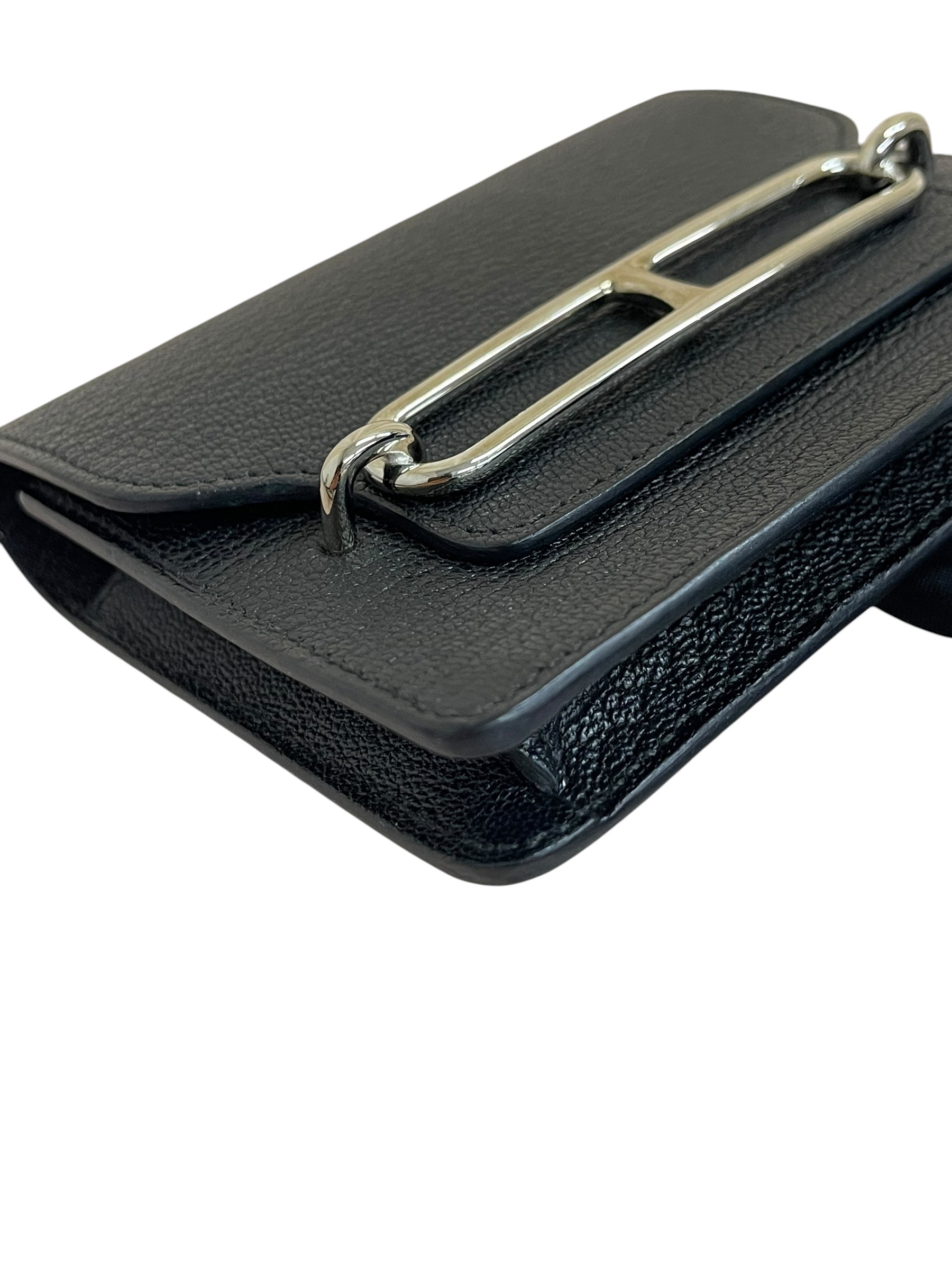 Pre-owned Hermes Roulis Slim Noir Stamp B / Product Code: 062607