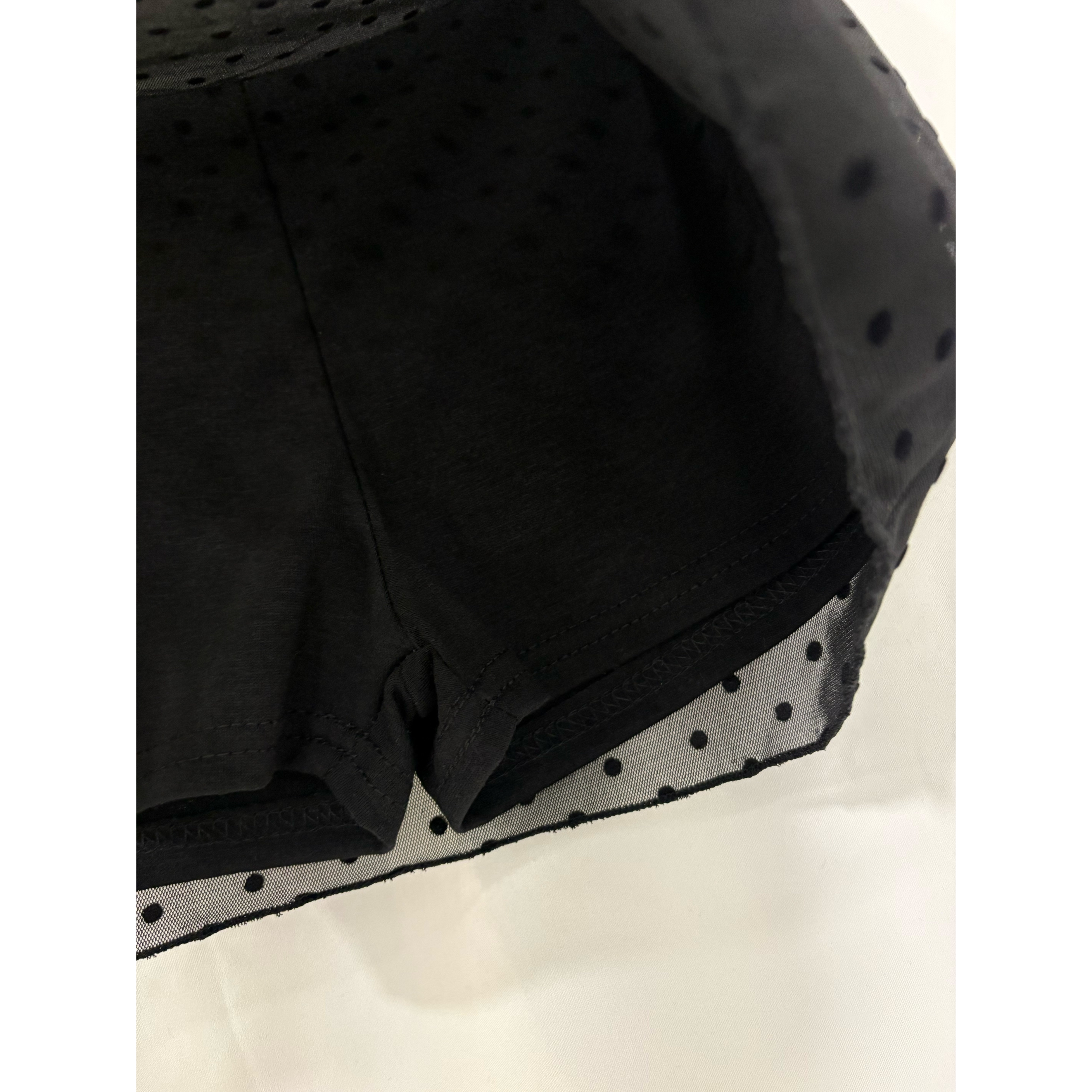 新品價6月6截單🤍2606J《DOT SHEER MINI SKPT》