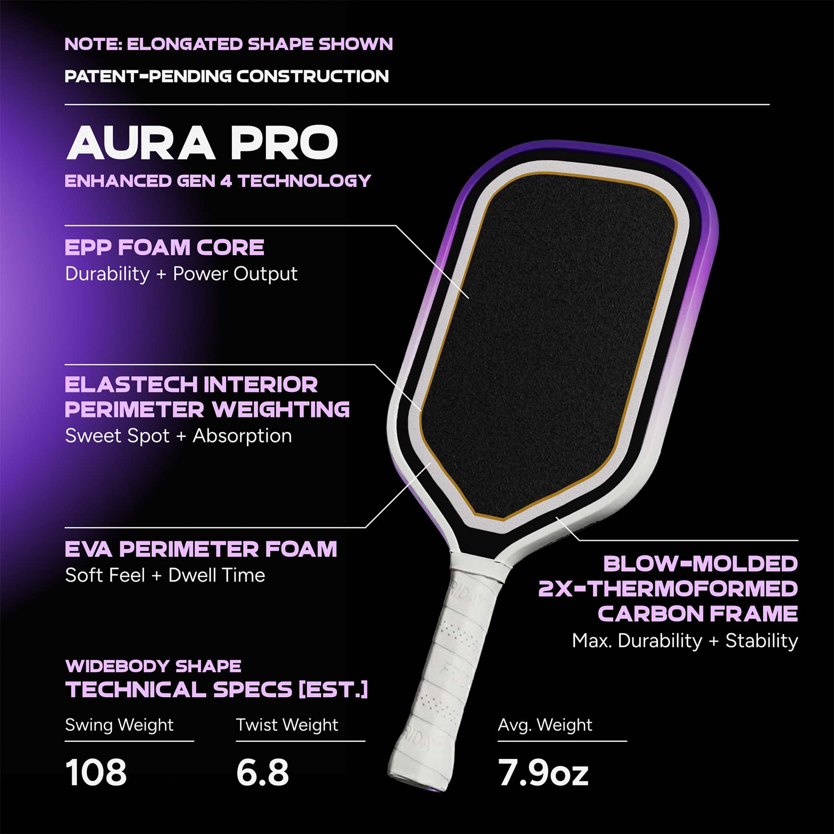 Aura Pro Paddle | Gen 4 (16mm)