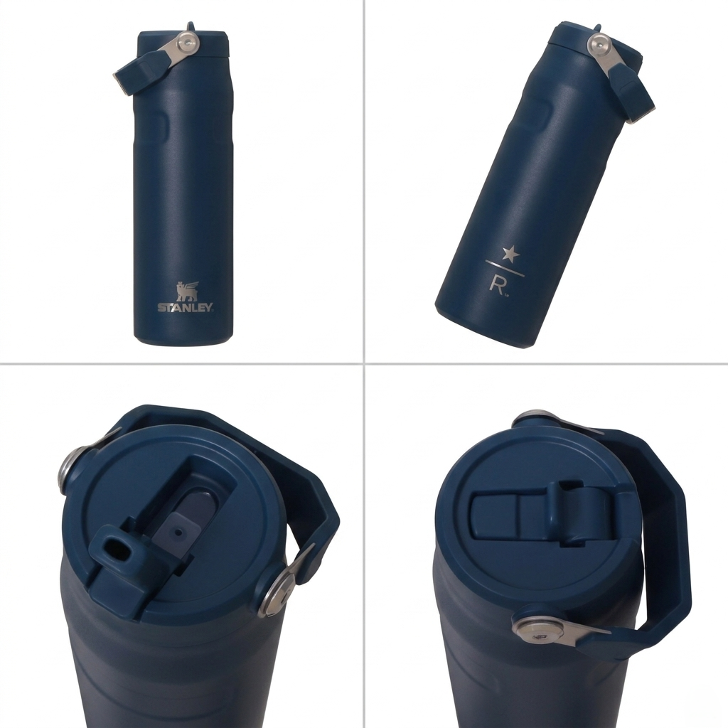 《日本🇯🇵STARBUCKS RESERVE® ROASTERY》 STANLEY Iceflow Flip 吸管不銹鋼保溫瓶 710ml   