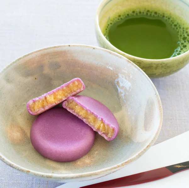 日本直送  博多風美庵月紫夾心紫薯餅5入/10入