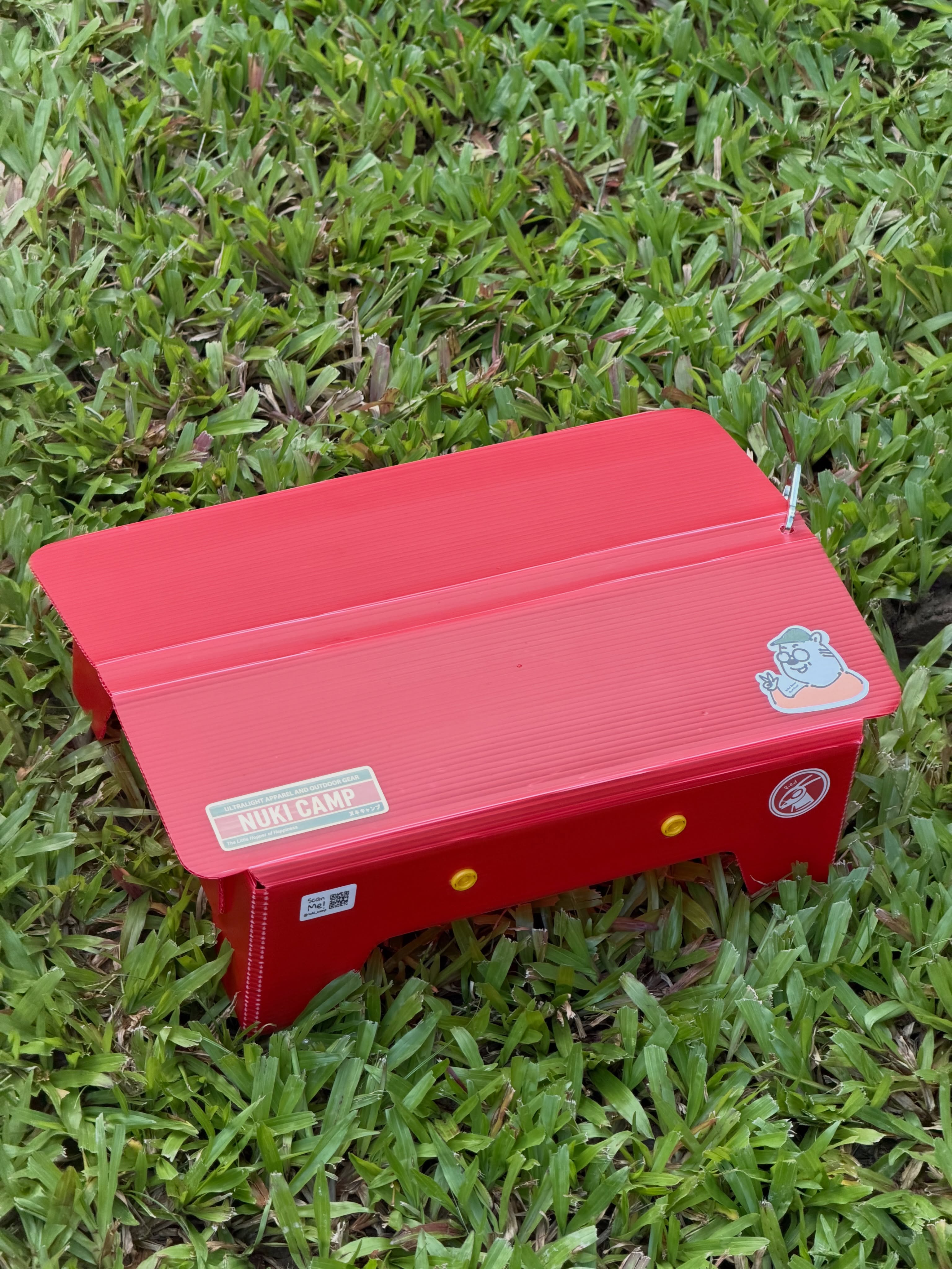 印尼品牌Nuki Camp UL folding table ultralight camping 輕量化摺疊小枱