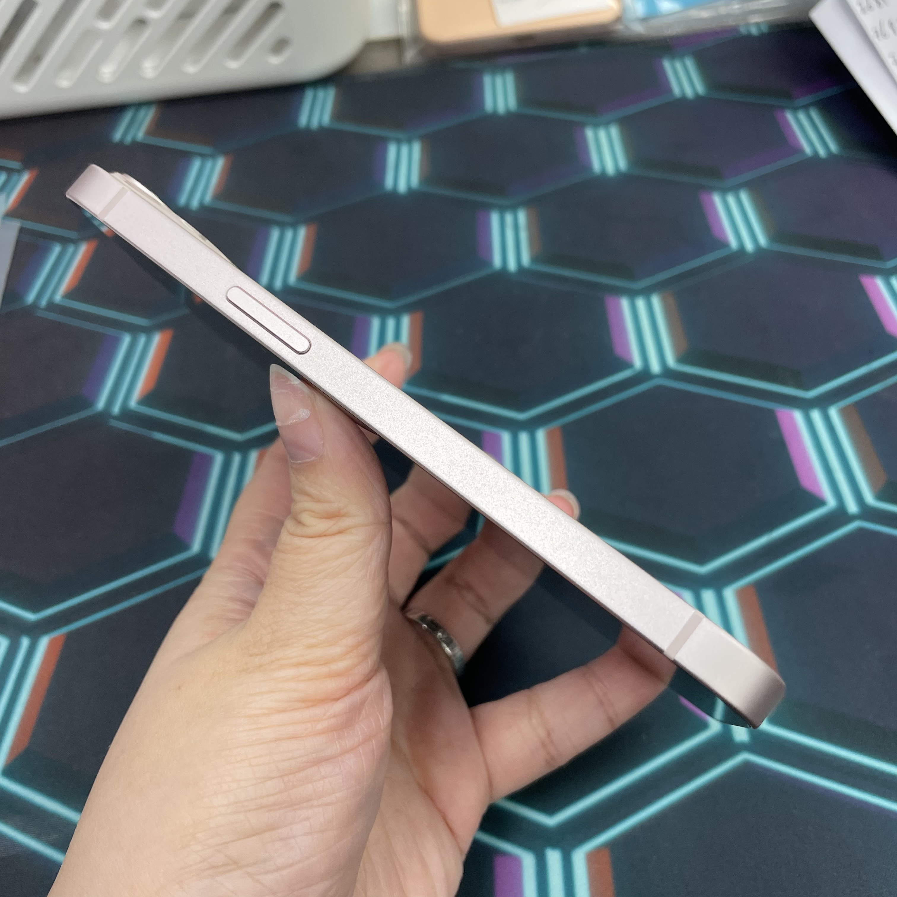 *7691 13 完美機 256GB 電87 粉色 pink