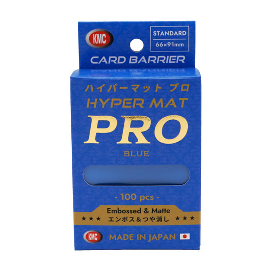 Hyper MAT Pro Blue  – 100 Sleeves – KMC