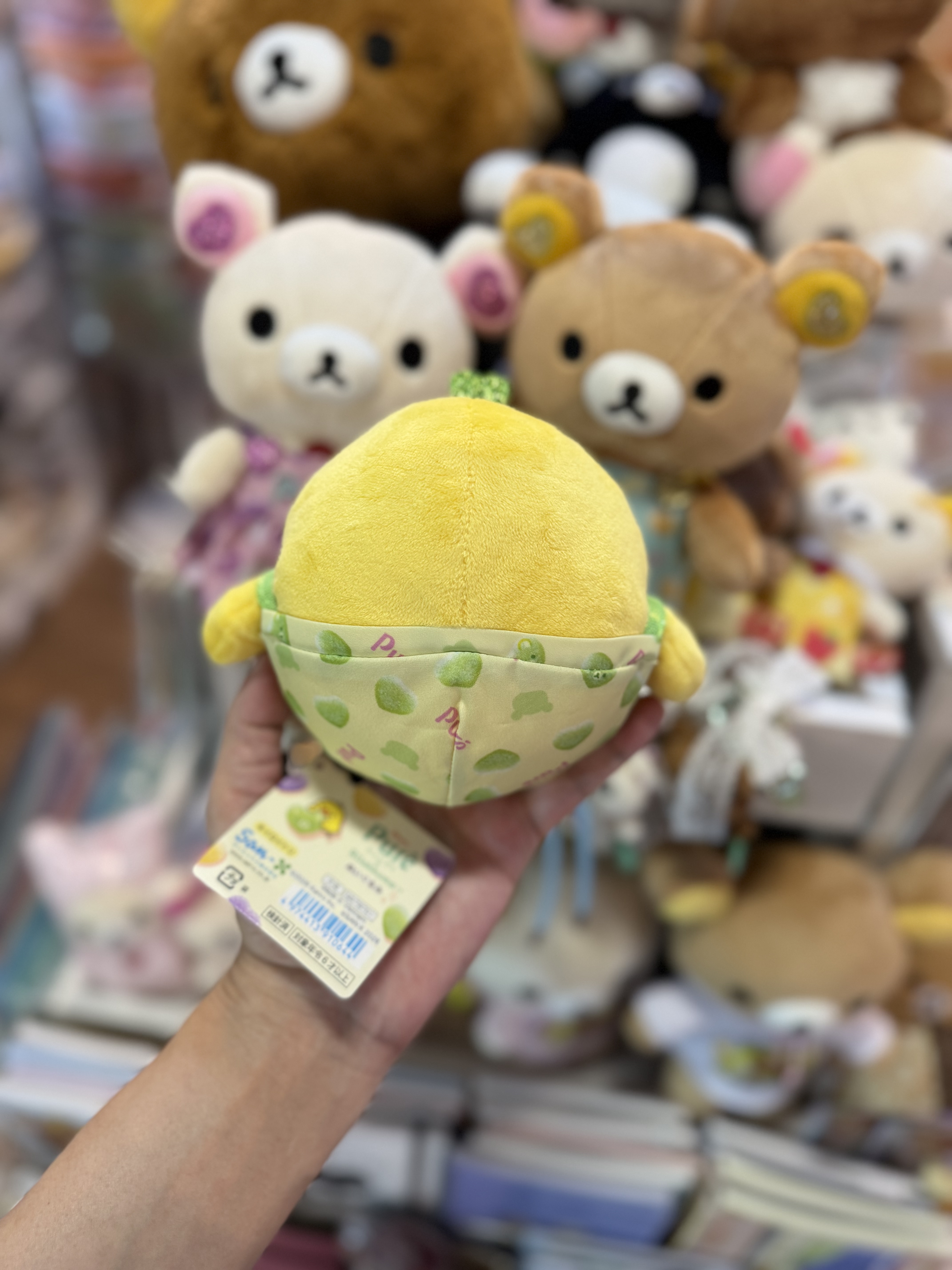 《現貨》全新loft 限定puregumi x rilakkuma公仔