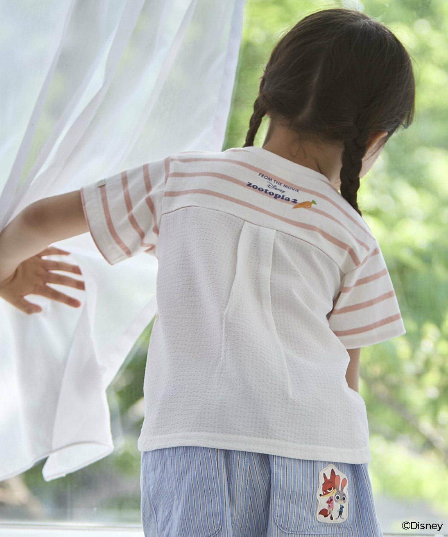 🆕【⭐訂購⭐】 🇯🇵日本直送🌀#Zootopia 接觸涼感 愛心貼花 短袖 tee［3款選］🌀 [ELFA-0012]