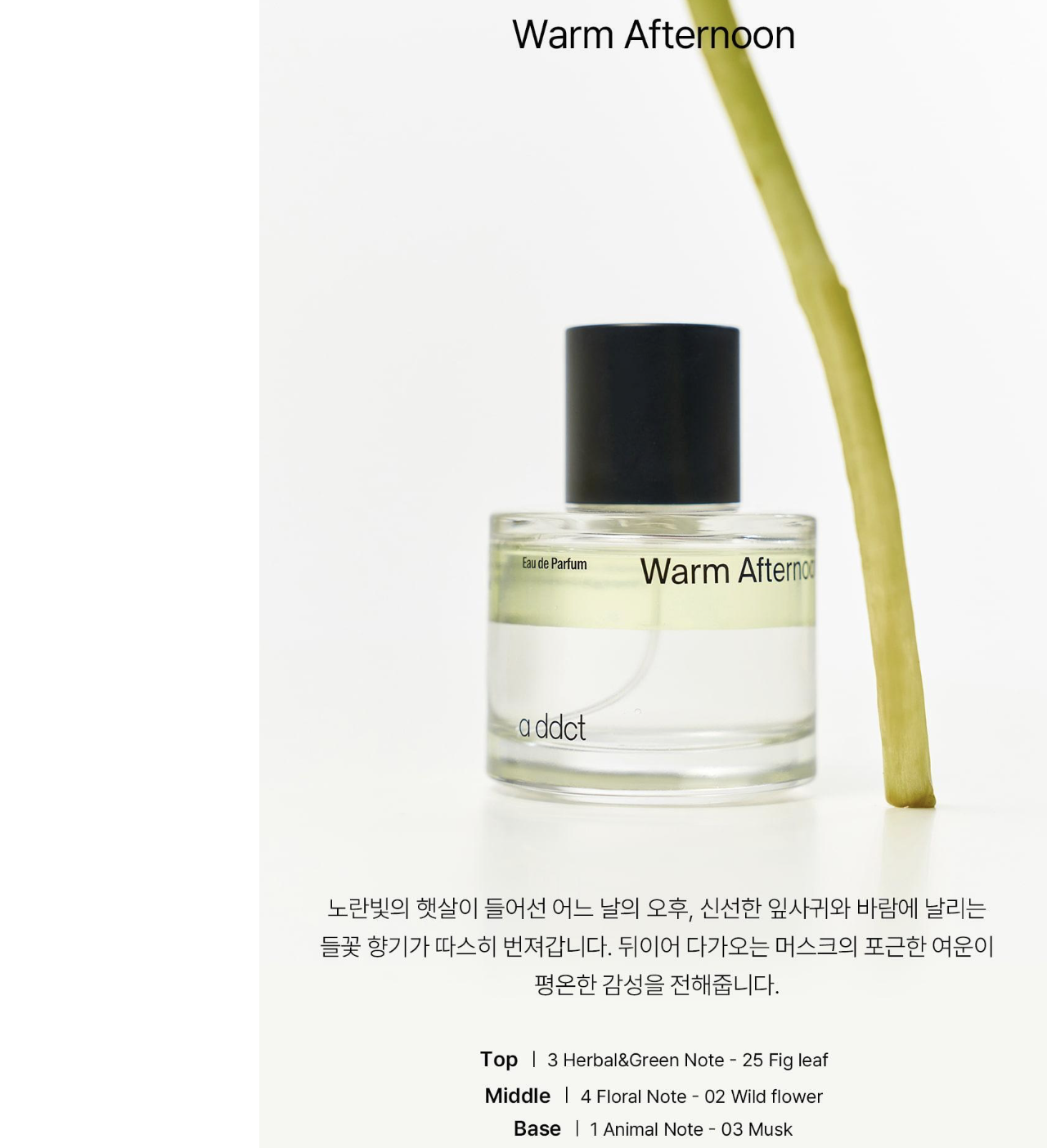 韓國 Addct 水油低敏 淡香精 50ml｜Eau de Parfum
