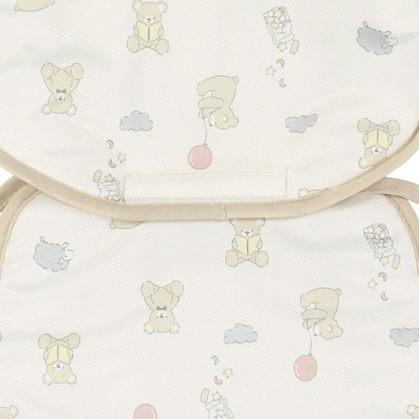 🇯🇵預訂 日本直送🇯🇵小熊印花網眼嬰兒車車墊附冷凍包