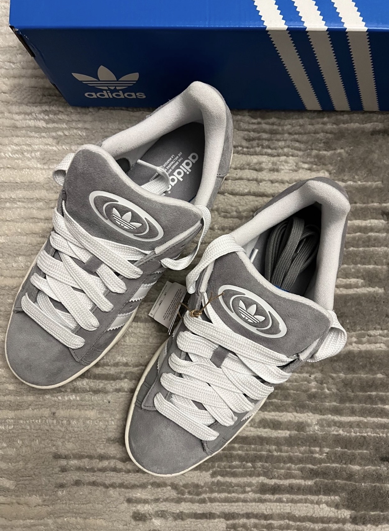 Adidas Campus 00s Grey White HQ8707