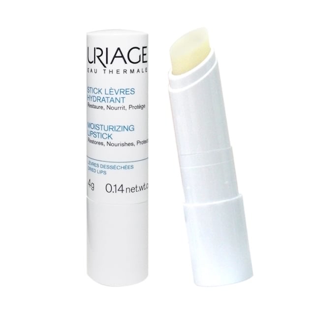 今日特價 現貨現貨，下個星期三前到  法國URIAGE保濕無色潤唇膏4g白色