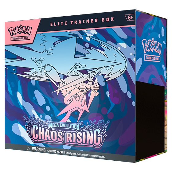 Pokémon TCG ME04 - Mega Evolution - Chaos Rising Elite Trainer Box