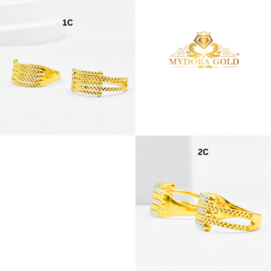 MYDORA Cincin Elite KLCC Pahat 5 Layer (5G) l EMAS 916/22K