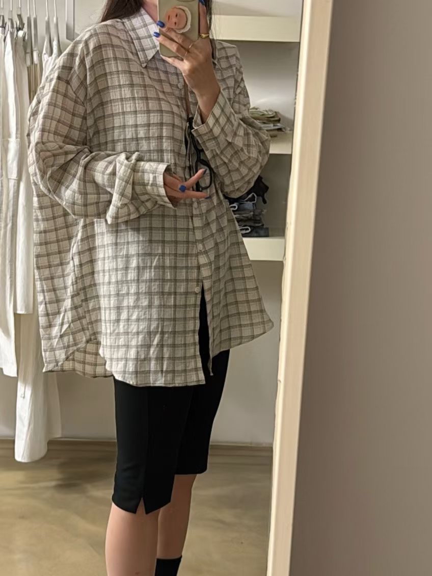 🇰🇷東大門女裝 | check shirt