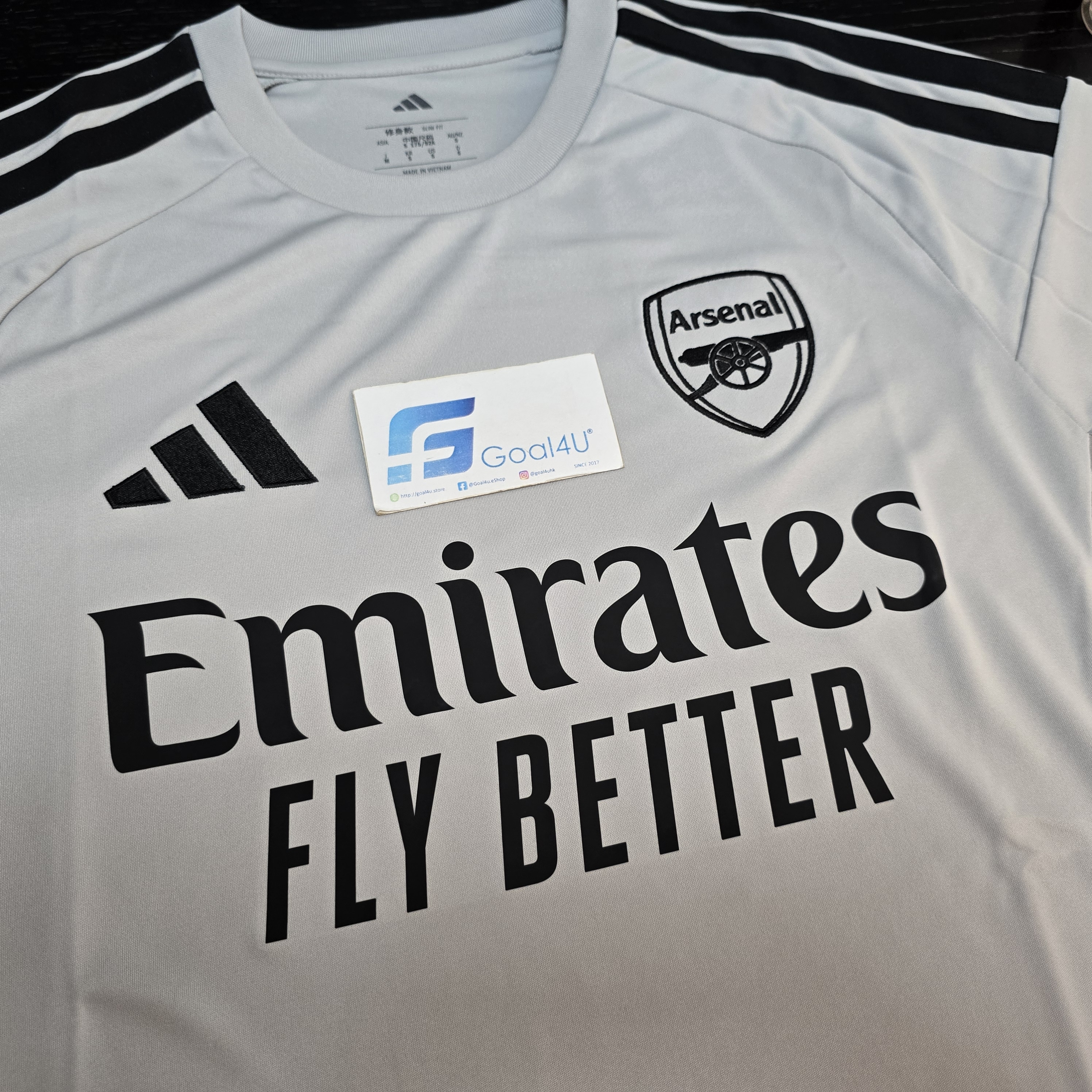 🔴⚪ Adidas Arsenal 阿仙奴 2026-27 主場龍門球迷版球衣 (可加印字章) KY2186