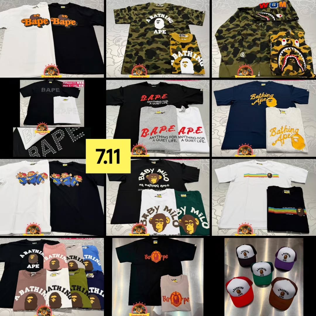 7.11 BAPE FW26 Collection **MESSAGE FIRST/先查詢貨存**