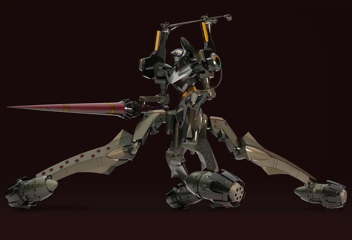 Artpla Sculpture Works Evangelion Provisional Unit-05 Battle of Bethany Base