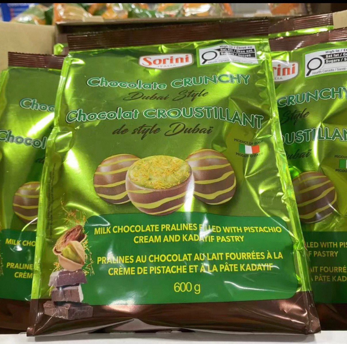 加拿大 Costco直送 │ 杜拜巧克力脆片600g