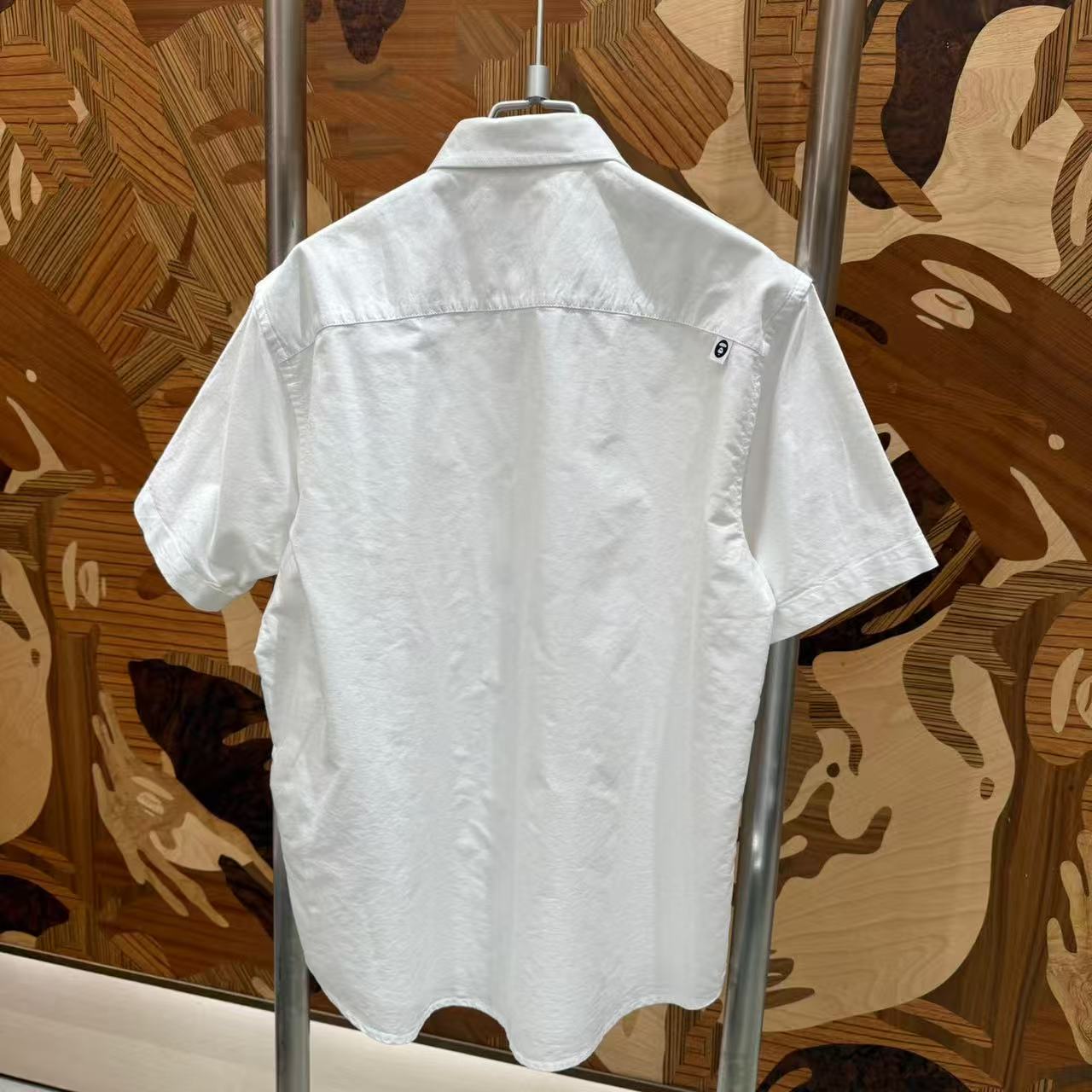 AAPE AAPENOW moonface short sleeve shirt (8566)