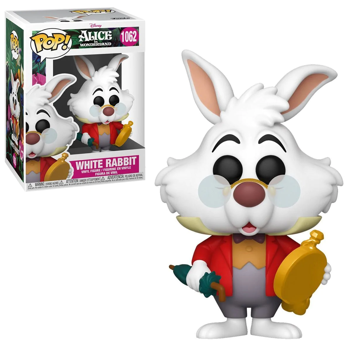 📦訂購 英國代購 Funko POP! Disney Alice in Wonderland White Rabbit Figure 白兔先生 模型 