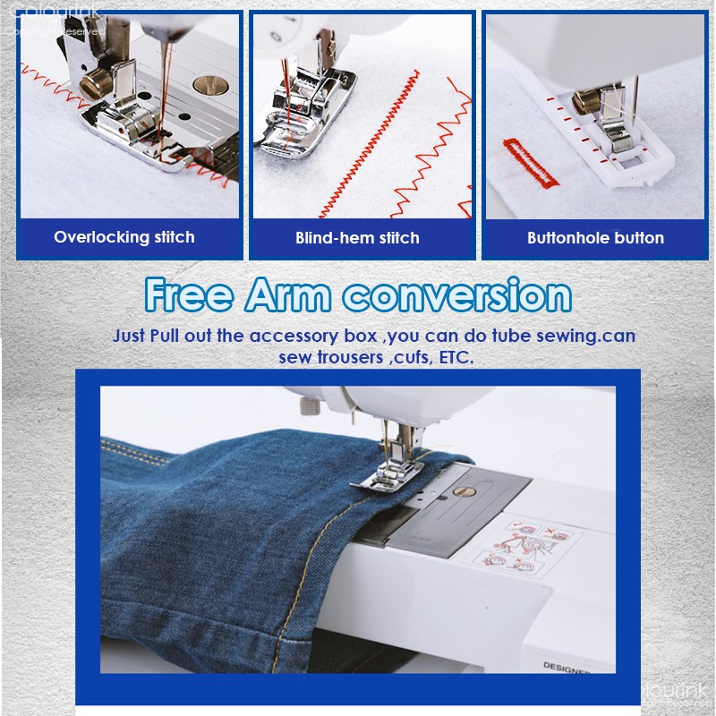 Brother JA1450NT Home Sewing Machines 4-step buttonhole 14 built-in stitches Fast Winding System Twin needle sewing