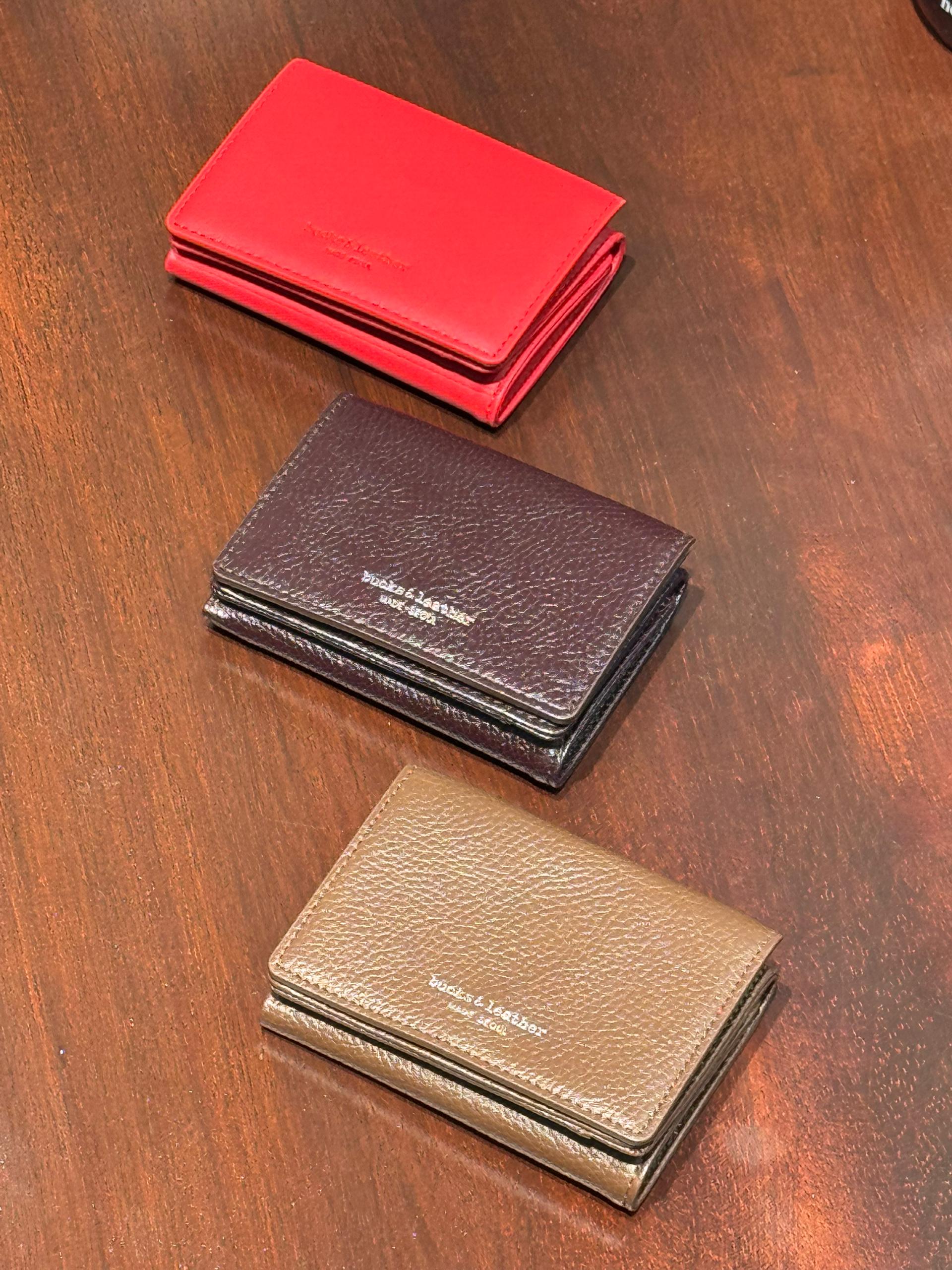 Bucks & Leather The Atelier Fold Wallet