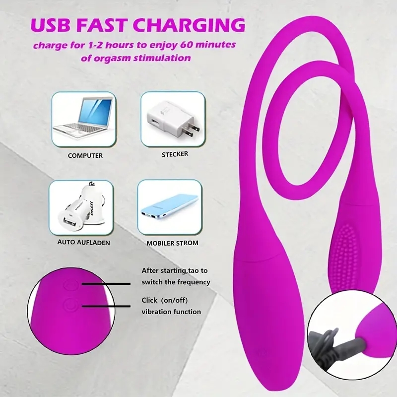 双头震动AV跳蛋女性阴蒂自慰器秒潮成人情趣用品