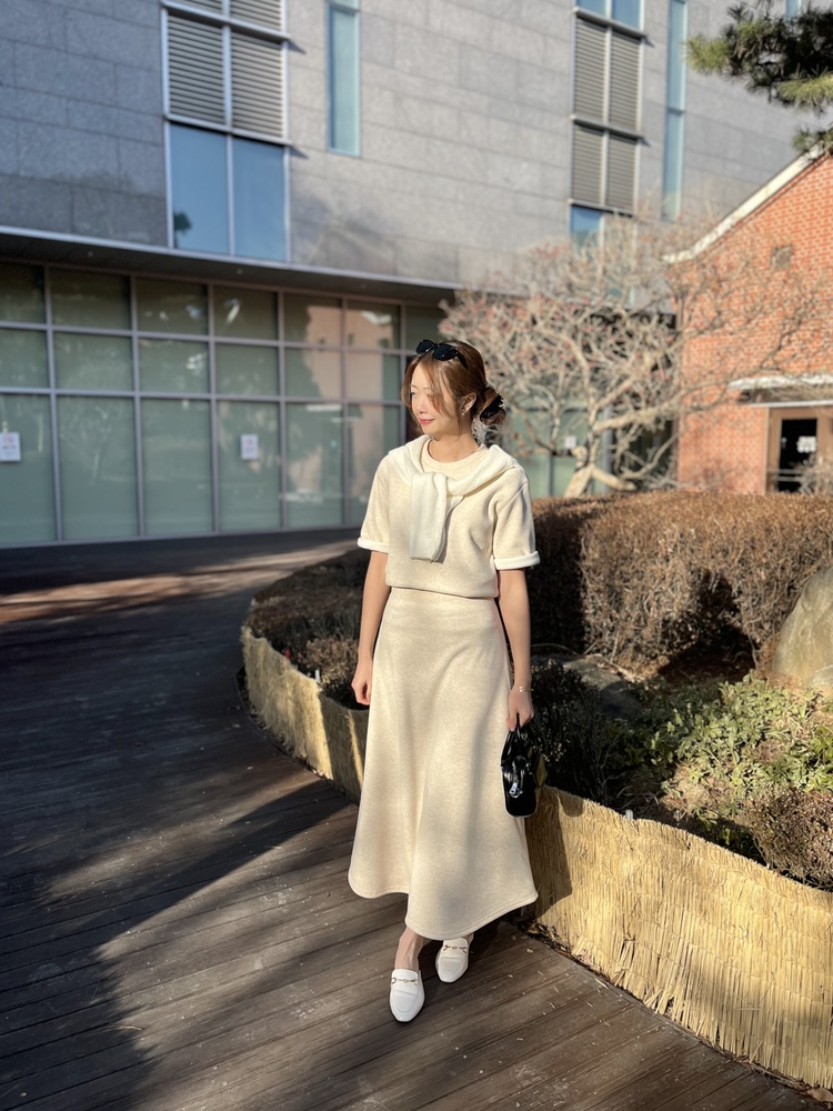 Brushed Cozy Lounge Set (Light Beige)