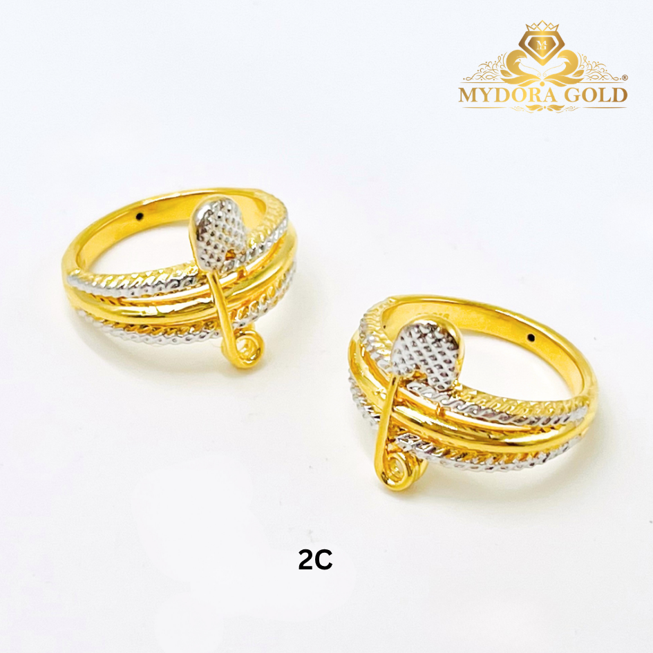 MYDORA Cincin Safety Pin Premium (5G) l EMAS 916/22K