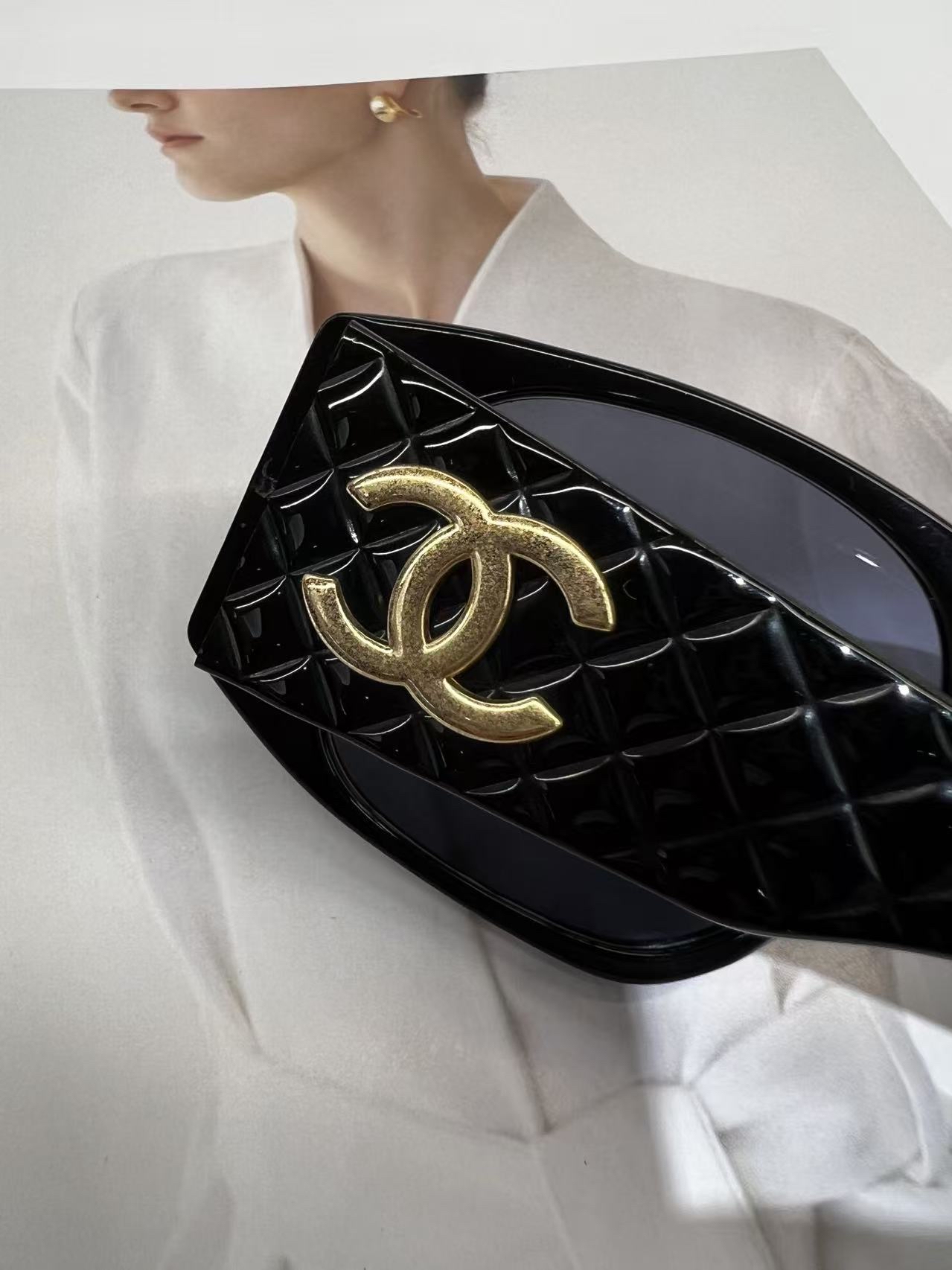 Chanel Matelassé sunglasses
