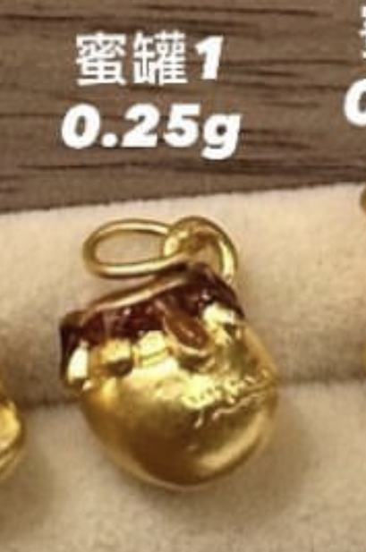 【无氢工艺】卡通黄金小配件