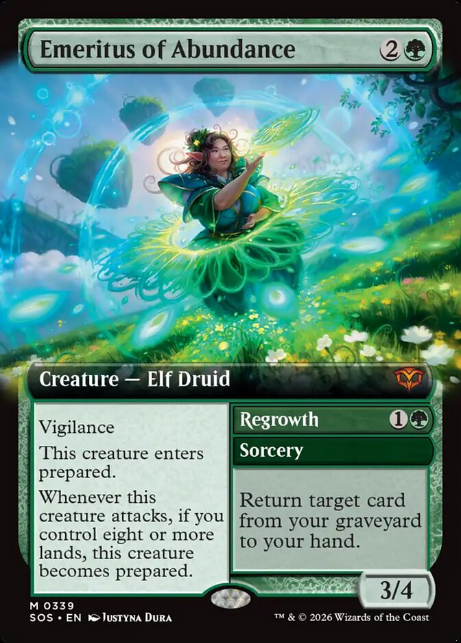 [EN] Emeritus of Abundance // Regrowth [SOS-339] M