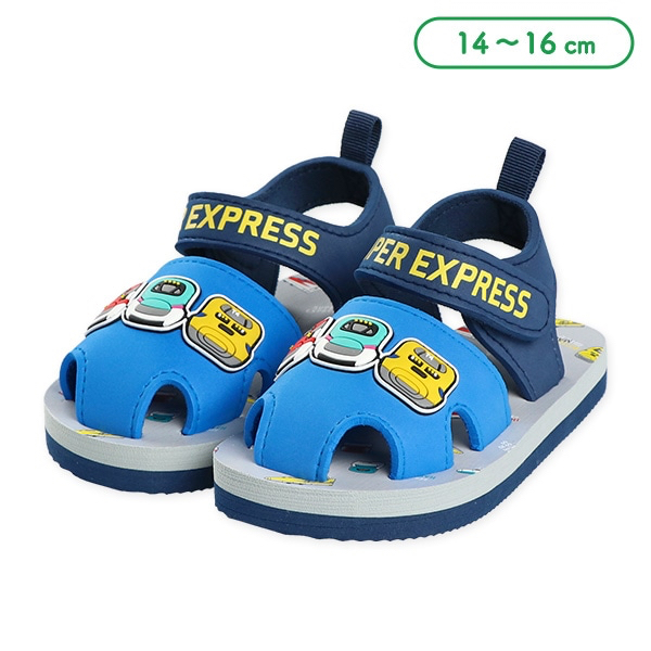 🇯🇵預訂 日本直送🇯🇵新干綫圖案藍色EVA涼鞋