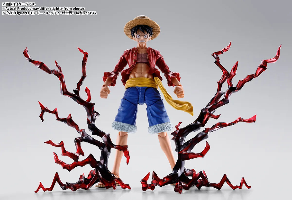 (預訂訂金 $100) (總價 $207) Bandai S.H.Figuarts 海賊王 蒙奇.D.路飛 -新世界- 配件套組 (行版) SHF One Piece Monkey D. Luffy Optional Parts Set