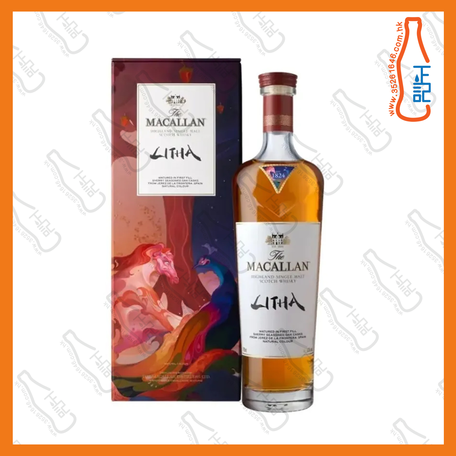 ==Macallan LITHA 麥卡倫 盈鑽單一麥威士忌 700ml /支