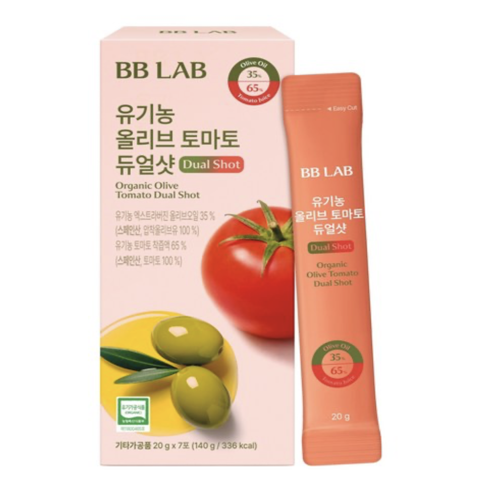 抗氧力MAX |韓國 BB LAB 有機橄欖番茄 雙效飲品 10包/盒｜Organic Olive Tomato Dual Shot