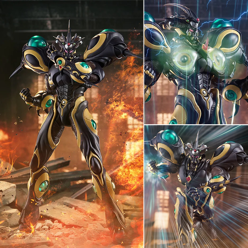 (預訂訂金 $400) (總價 $1010) Max Factory figma 強殖裝甲 GUYVER 黑色巨人殖裝 Gigantic Dark (行版)