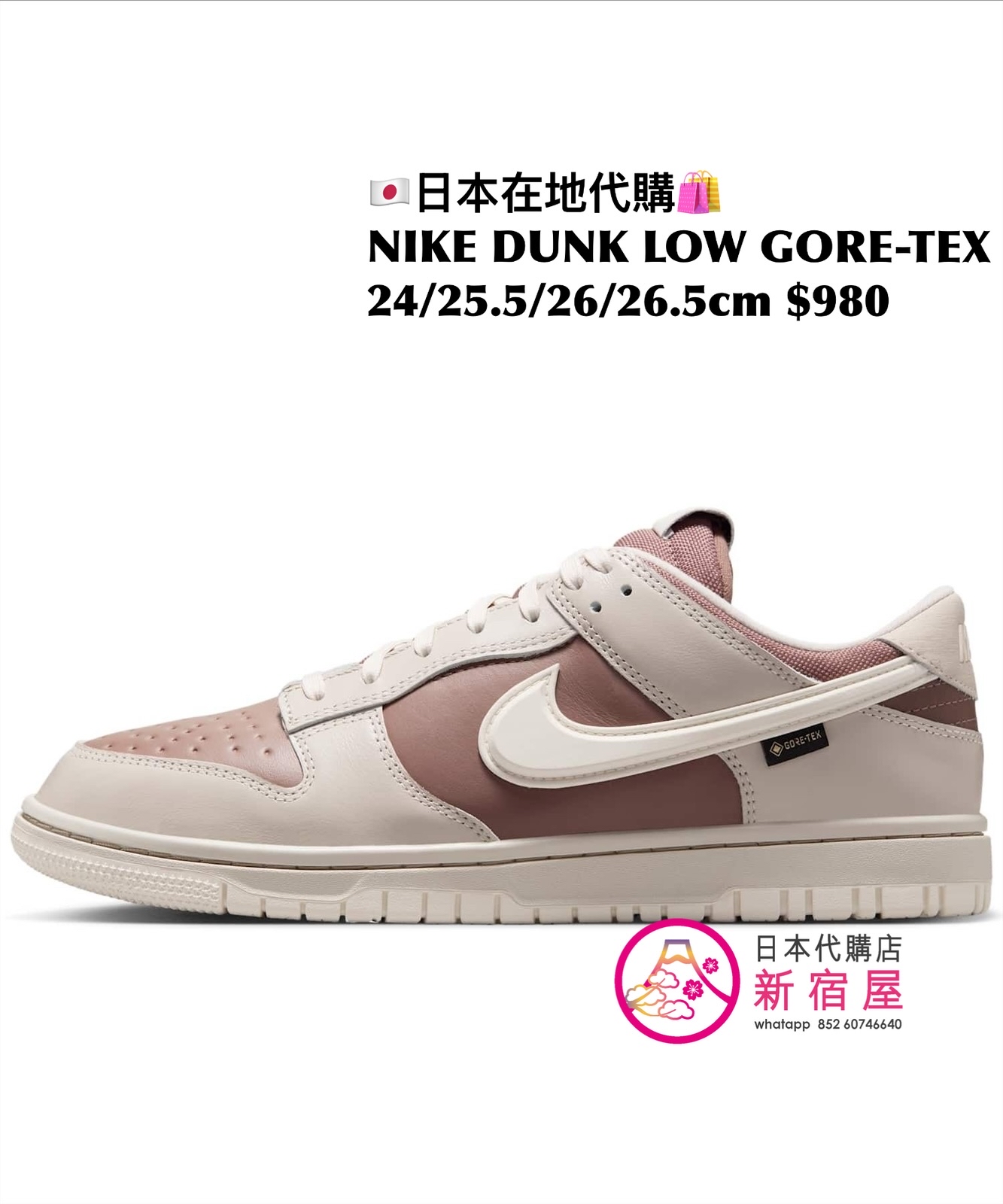 NIKE DUNK LOW GORE-TEX