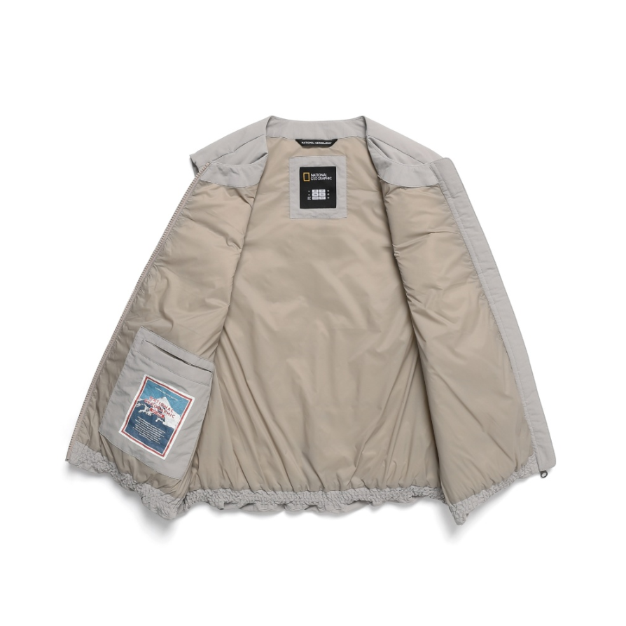 [減價優惠][NATIONAL GEOGRAPHIC] Women's Heron U-Neck Lightweight Goose-Down Vest (2色)