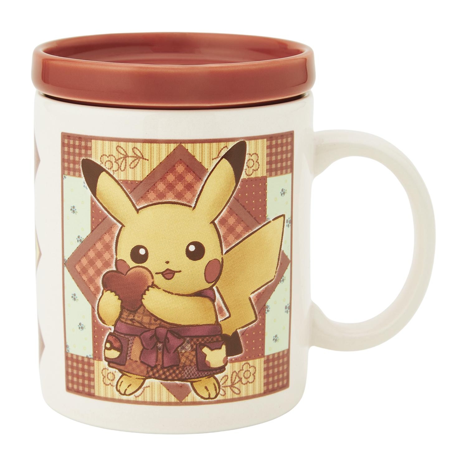 Pokemon Center 2026 ふた付きマグカップ Pikachu’s Sweet Delivery 水杯 310ml - 01260354