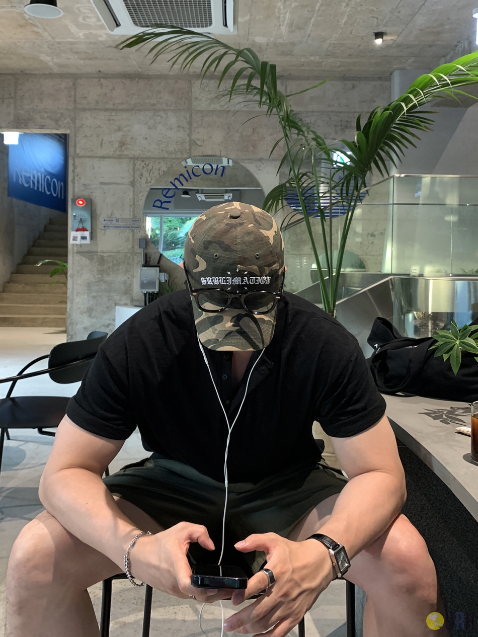 【100%保證韓國直送】Vintage Camo Signature立體字母刺繡深帽型迷彩棒球帽 🧢 [3 color] RL115121