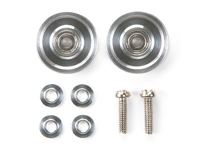 13mm ALUMINUM BALL-RACE ROLLERS (RINGLESS)