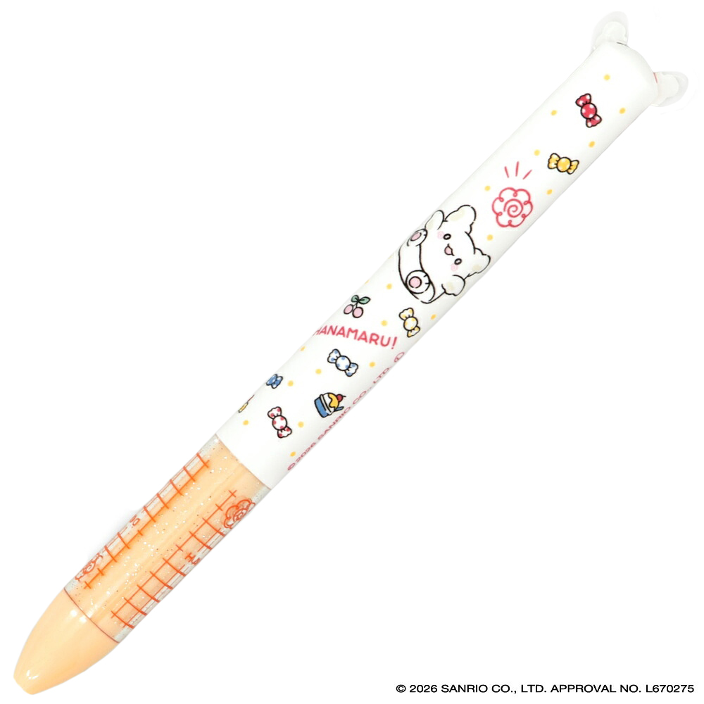 現貨｜Sanrio Hanamaruobake 花丸鬼鬼 日本製 mimi 2色 原子筆 (黑紅) 24520101