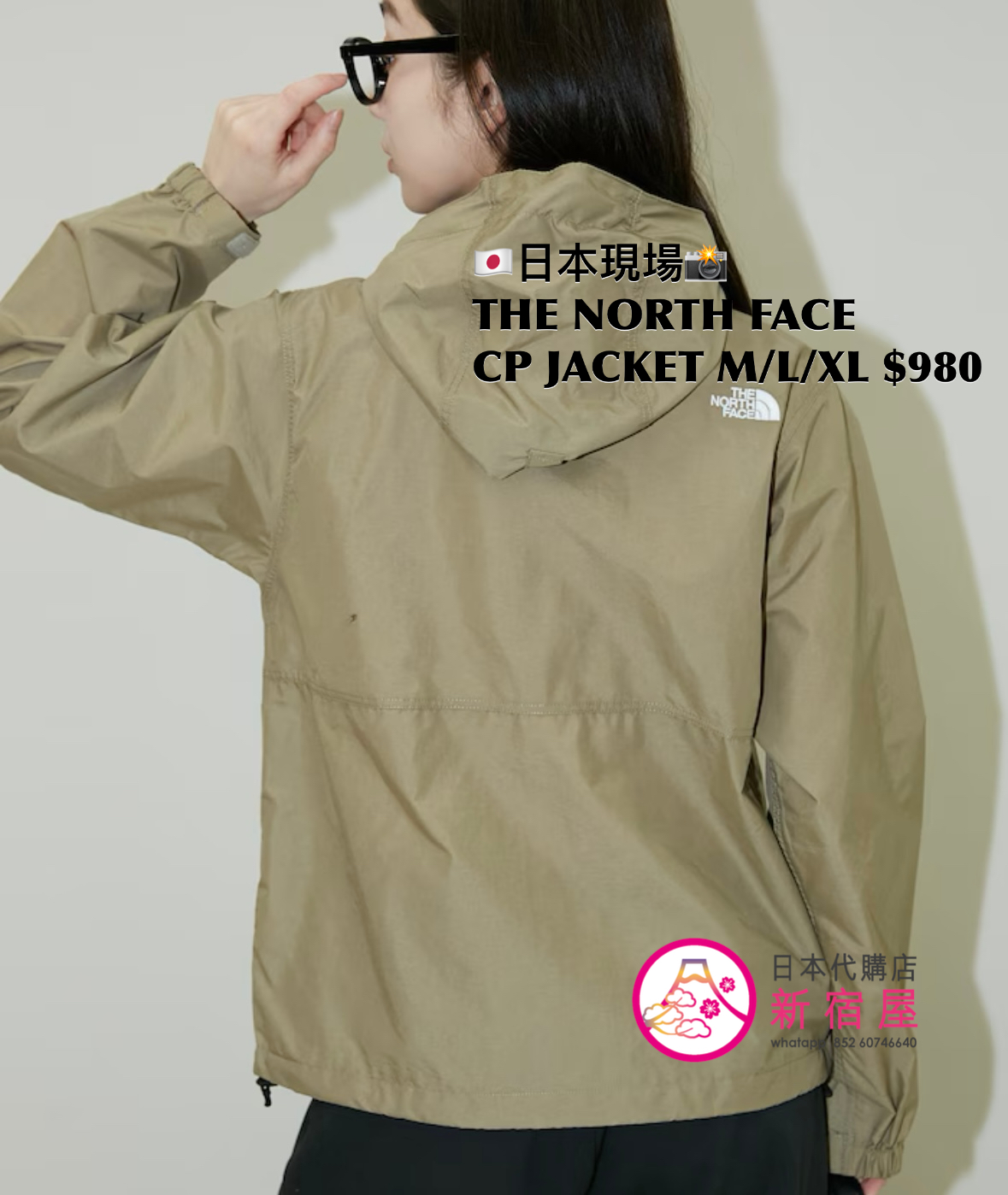 THE NORTH FACE COMPACT JACKET