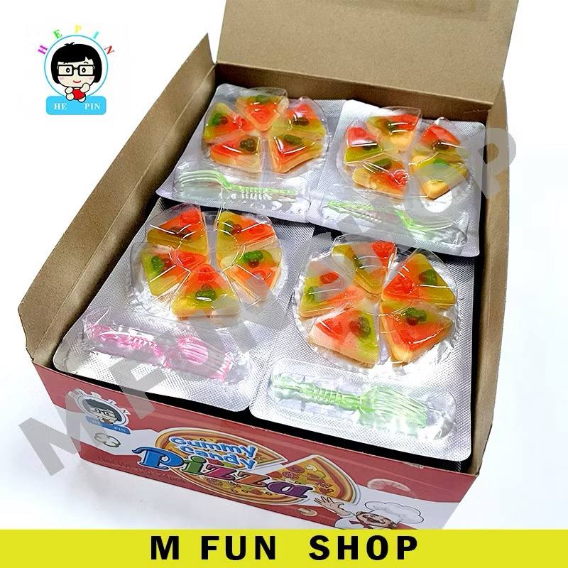 Seahorse Big Pizza Gummy gula jelly candy 24pcs x 15g
