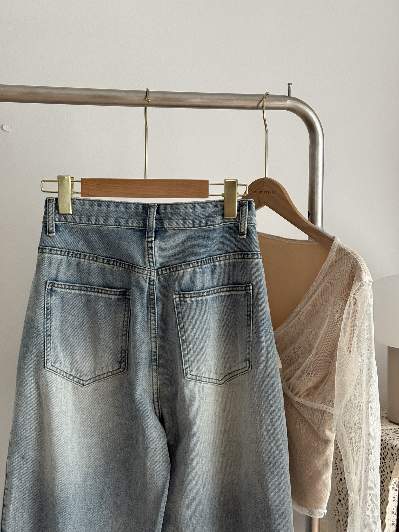 Billie Barrel Jeans | Light Blue