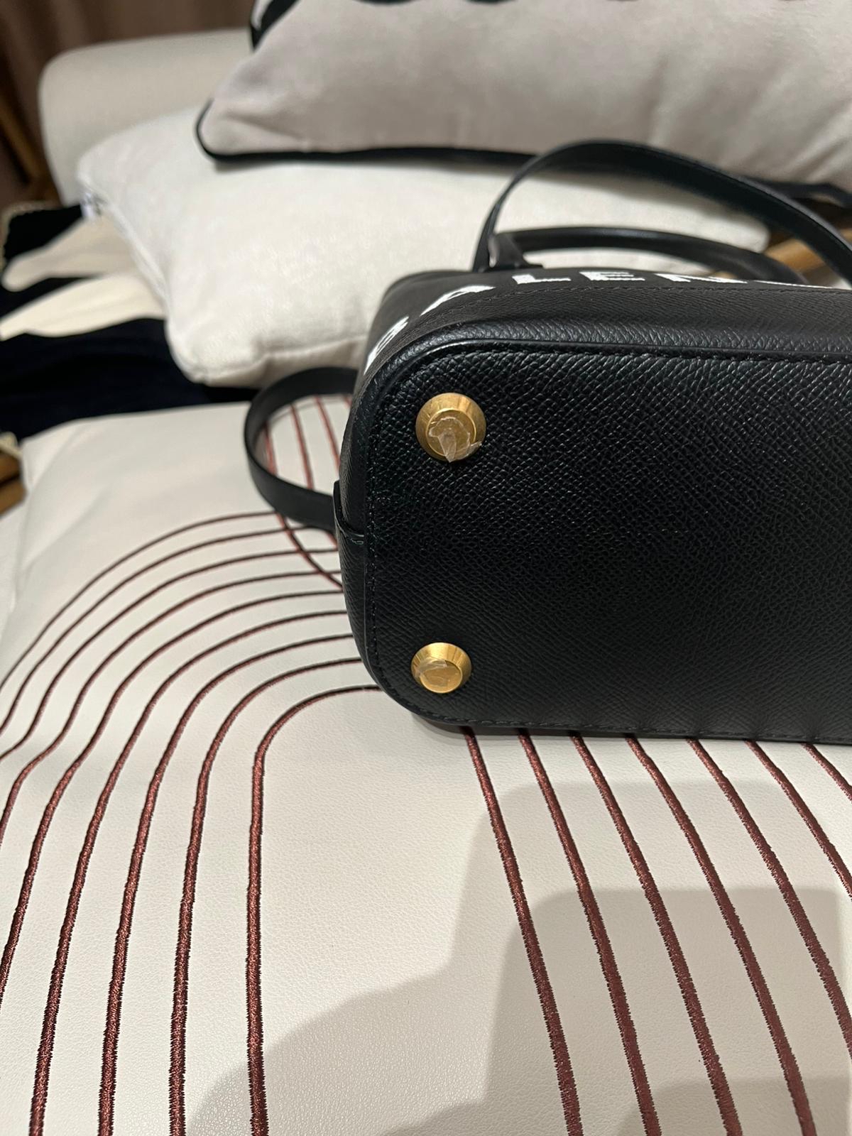 Balenciaga Ville XXS 2 Way Bucket Bag Black Calfskin 100%Authentic, 95%new ✅Dust bag