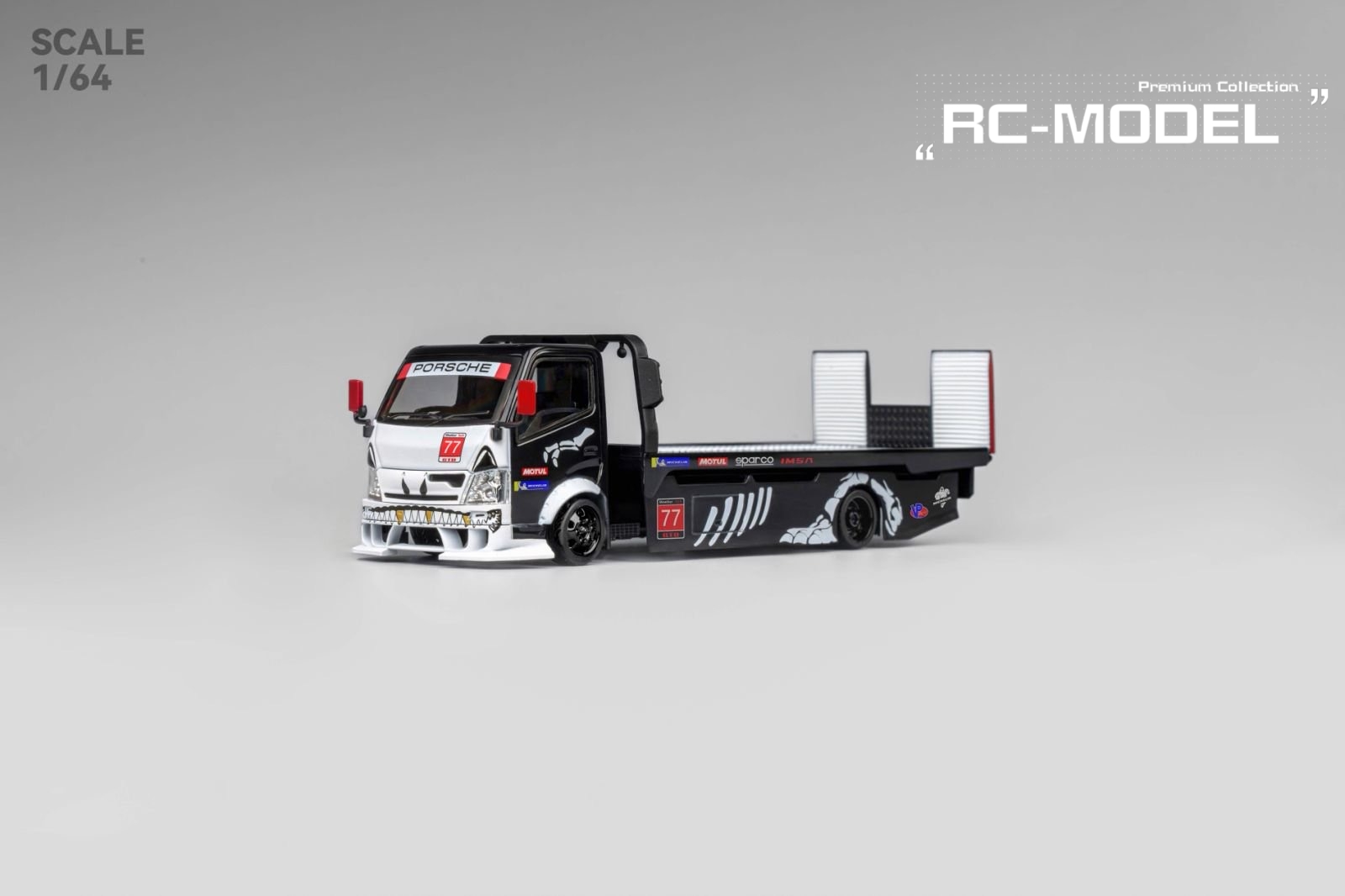 PRE-ORDER Mega Gear 1/64 MG Trailer Bone Dragon Metallic Black